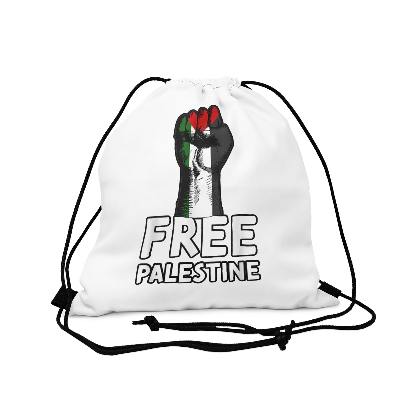 Drawstring Bag free Palestine
