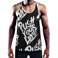 All-Over Print Men's Slim Y-Back Muscle Tank Top