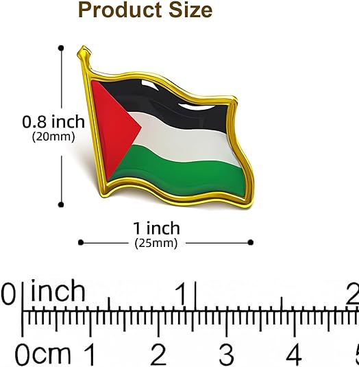 Palestine flag Pin