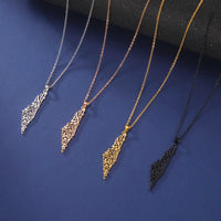 Palestine Map Pendant